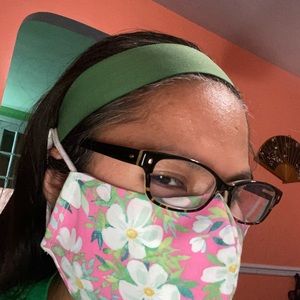 Mask and headband 2 pieces